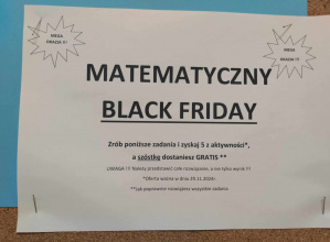 MATEMATYCZNY BLACK FRIDAY