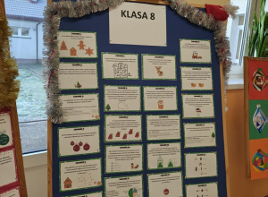 MATEMATYCZNY KALENDARZ ADWENTOWY