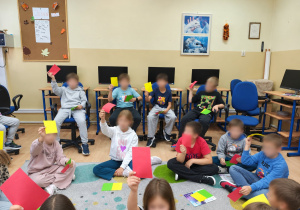 Klasa trzecia podczas warsztatów z pedagogiem